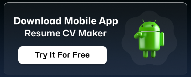 Resume CV Maker - Resume Builder - Professional CV Template Maker - CV Creator